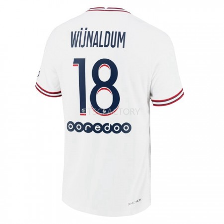 Billiga Fotbollströjor Paris Saint-Germain Georginio Wijnaldum 18 Fjärde tröja 2021/22 Kortärmad